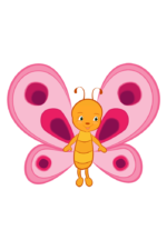 Butterfly Clipart Free SVG file