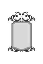 Crest Frame Free SVG File