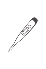 Digital Thermometer Free SVG File