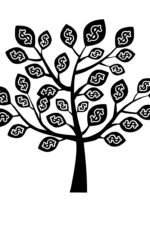 Money Tree Free SVG File