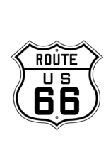 Route 66 Free SVG Cut File