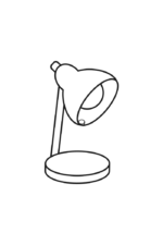 Table Lamp Free SVG File