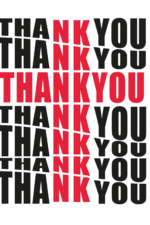 Thank You Cross Free SVG File
