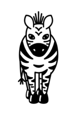 Zebra Free SVG Cut File