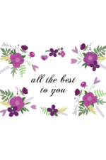 All The Best To You Birthday Sign Free SVG File