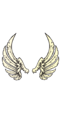 Angel Wings Free SVG File