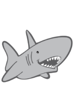 Shark Clipart Free SVG Cut File