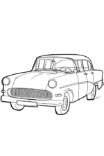 Classic Car Free SVG File