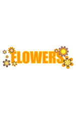 Floral Flowers Sign Free SVG File