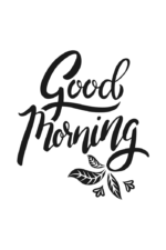 Good Morning Sign Free SVG File
