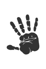 Hand Palm Handprint Free SVG File