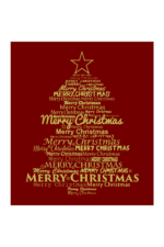Merry Christmas Tree Free SVG File