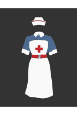 Nurse Uniform Free SVG File