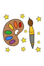 Painters Palette Clipart Free SVG File
