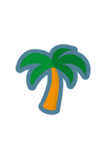 Palm Tree Summer Clipart Free SVG File