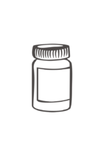 Pills Bottle Free SVG File
