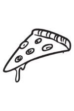 Pizza Slice Free SVG File