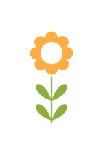Simple Sunflower Free SVG Cut File