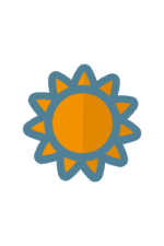 Decorative Sun Clipart Free SVG File
