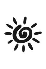Decorative Sun - free svg file for members
