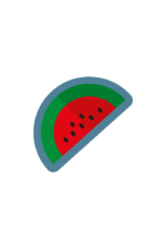 Watermelon Slice Clipart Free SVG File
