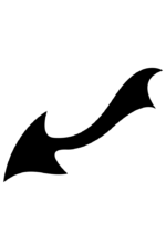 Left Curly Arrow Free SVG File