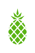 Pineapple Silhouette Free SVG File For Cricut