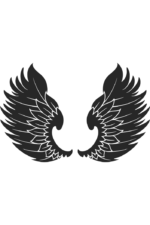 Angel Wings Free SVG Cutting File