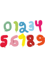 Balloon Numbers Bundle, Birthday Party - free svg file for members