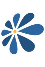 Blue Wildflower Bloom Free SVG File