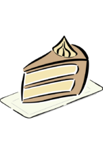 Cake Slice Clipart Free SVG File