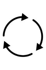 Circular, Round Arrows Free SVG File