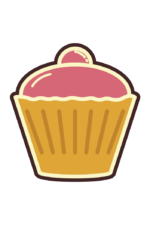 Cupcake Clipart Free SVG File