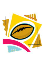 Football Ball Art Clipart Free SVG File