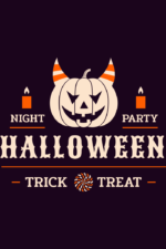 Happy Halloween Party Free SVG File