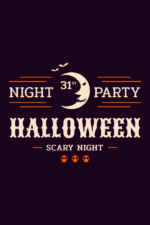 Night 31st Party Scary Halloween Free SVG File