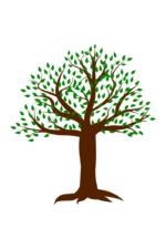 Spring Tree With Leaves Free SVG File