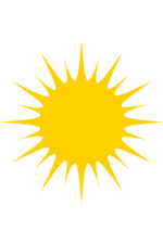 Sun Summer Free SVG Cutting File