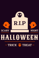 Trick Or Treat Scary Halloween Free SVG File