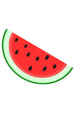 Watermelon Slice Clipart - free svg file for members