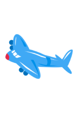Airplane Clipart Free SVG File