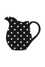 Cream Pitcher Silhouette Free SVG File