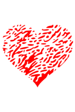 Fancy Heart Shape Free SVG File