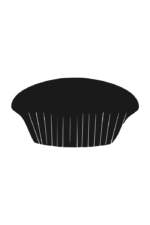 Muffin Silhouette Free SVG File