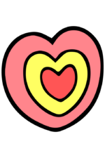 Multiple Cute Hearts Free SVG File
