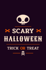 Scary Halloween Sign Free SVG File