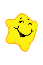 Smiley Star Clipart - free svg file for members