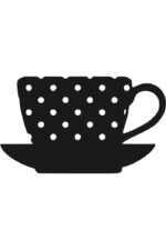 Tea Cup Silhouette Free SVG File