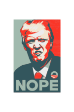 Trump Nope US President Free SVG File
