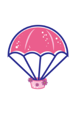 Parachute Ballon Clipart Free SVG File